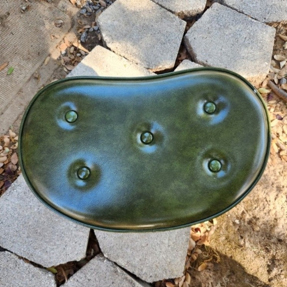 MCM Kidney Bean Footstool - Picture 3 of 4
